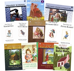Memoria Press 2nd Grade Literature - Set of Guides & Novels