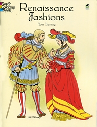Renaissance Fashions - Coloring Book