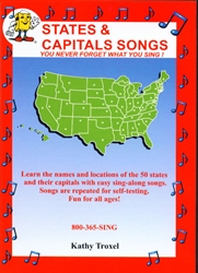 States & Capitals Songs - DVD