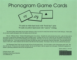 Phonogram Game Cards